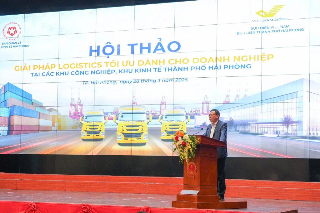 Hội thảo “Giải pháp Logistics tối ưu dành cho doanh nghiệp tại các khu công nghiệp, khu kinh tế tại thành phố Hải Phòng”  