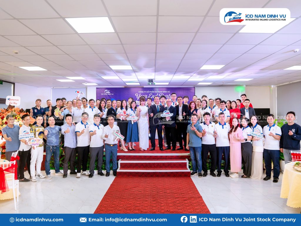 ICD Nam Đình Vũ khép lại năm 2025 và trao quà Tết Bính Ngọ 2026 đến toàn thể nhân viên